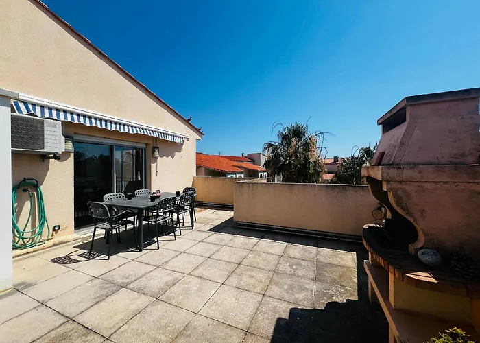 T2 à Avec Terrasse, Barbecue, Parking Et Climatisation - Fr-1-309-393 *