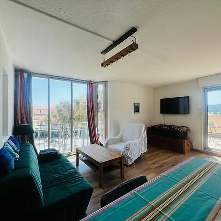 T2 A Avec Terrasse, Barbecue, Parking Et Climatisation - Fr-1-309-393 * Argelès-sur-Mer